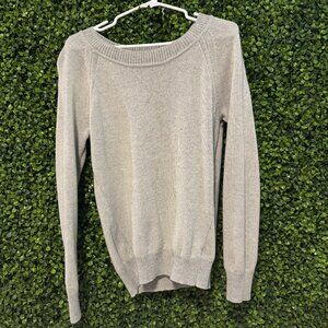 Gray sweater